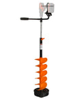 Cordless Beast Ice Drill Auger 6 Inch Kit With Centering Point Blade Drill Adapter And Top Plate For Ice Fishing