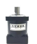 Heavy Duty Planetary Gear Reducer With Smooth Shifting 10 To 1 Ratio And Kickass Torque Output For Pneumatic Motors and Industrial Applications, front view with precision housing.
