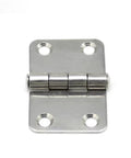 180 Degree Load Bearing Equipment Door Hinge 304 Stainless Steel Flat Open Folding Beefy Buffed Finish Heavy Duty Security Gate Hinge