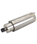 Beefy 3KW Water Cooled Spindle Motor With Constant Torque 220V 9.6A ER20 Chuck shown at an angle on white background.