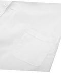 Long Sleeve White Lab Coat For Men Breathable Skin Friendly Lab Jacket For Students And Laboratory Work Comfortable All Season Uniform A True Workhorse Medical Style Coat XXL with front pocket detail