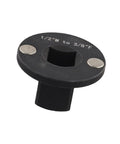 Heavy Duty Low Profile Driver Socket Adapter Set For Tight Spaces And High Torque Wrench Conversions Made From Heat Treated Steel With Compact Stackable Design Perfect For Automotive Repair Jobs And Mechanical Work Under The Hood, 1/2 M to 3/8 F