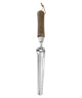 Compact Stainless Steel Garden Hand Shovel Seed Trowel With Wooden Handle, Lightweight, Rustproof, Narrow Design