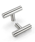 10 Pack Stainless Steel Cabinet Knobs For Kitchen Drawers Brushed Nickel Dresser Knobs Furniture Hardware Single Hole Cabinet Handles durable view