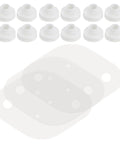 Pro Grade Mica Insulator Kit For TO-3 And TO-204AA Semiconductors, 20 Sets Of Thermal Washer Granules And 44.5x31.5mm Mica Sheets