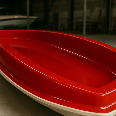 Red Tooling Gelcoat Quart With 15cc MEKP Hardener For Fiberglass Molds And Plugs High Visibility Coverage For Easy Spotting Of Flaws