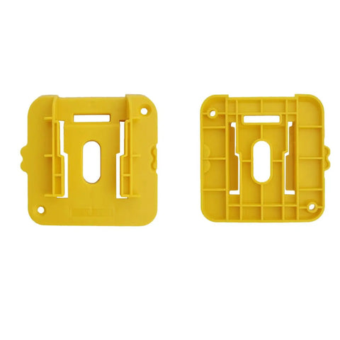 Heavy Duty Battery Holder Mounts 10 Pack For Workshop Organization With Included Hardware And Sturdy Abs Plastic Rack Compatible With 20V And 60V Cordless Tool Packs To Keep Your Bench Neat And Slick