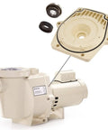 Seal Plate Kit For Pentair Whisperflo And Intelliflo Pool Pumps With Gasket And Shaft Seal PS 1000 Included Made In USA Durable Virgin PBT