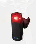 Gardia R300L Cycling Radar With Tail Light, Visual And Audible Vehicle Alerts up to 207 Yards, 220 Degree Coverage, IPX7 Waterproof