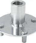 Front view of Pair Of 4x4 Heavy Duty Live Axle Hubs With One To Three Quarters Inch Step Down For Go Karts ATVs And Trailers.