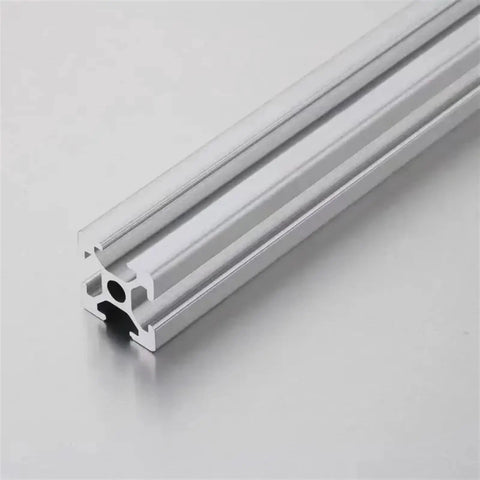 Heavy Duty T-Slot V-Type Aluminum Profile Groove For Industrial And Home Projects Lightweight Strong Alloy Build, side view of rail