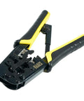 All In One Modular Installation Kit With Ratcheting Crimper And Stripper For RJ11 RJ12 RJ45 Connectors Cat5e Ethernet durable