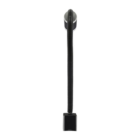 Super Bright 9W Led Machine Tool Light With Magnetic Base And Flexible Gooseneck shown in vertical view, durable aluminum lamp for precise tasks.