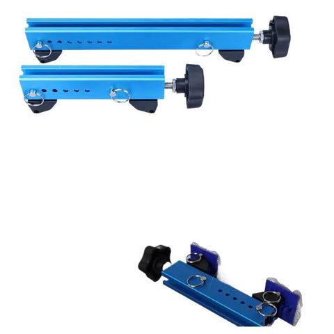 Adjustable Auto Sheet Metal Dent Remover Tool For Car Dent Repair Puller Kit For Auto Body Work in blue metal, top view