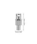Badass Hydraulic Grease Fitting Brass Coupler Adapter For Factory Work Use With Forged Steel Components Building Long Life Reliability Plus Fast Oil Injection Via Grease Nipple Connection Fits Best For Garage Shop Crews Working Hard Every Day, 5cm x 2cm