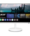 Front view of 27 Inch Smart Monitor With WebOS For Streaming TV And Gaming Bluetooth Wireless Projection Screen Mirroring IoT Hub