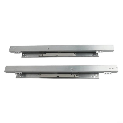Under Mount Drawer Slides With Soft Close Full Extension Floor Mount Rails 500mm Steel Heavy Duty Cabinet Drawers Quiet Operation