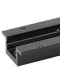 Heavy Duty Workbench Tail Vise Featuring Fast Quick Shift Design And Spacious Clamping Range Crafted From Solid Aluminum Alloy close-up of metal clamp detail