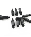 Assorted black replaceable heads for Auto Dent Repair Kit With Replaceable Heads, Pro Grade Dent Remover Tool Set