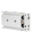 Dual Rod Pneumatic Air Cylinder With 6 To 32mm Bore And Double Axis Guide, Compact Motion Control Actuators, Stroke 40mm CXSM10