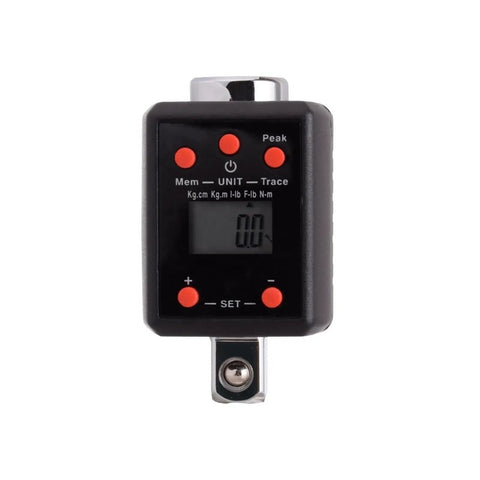 GenSDH Digital Torque Meter Adapter 1.5-1000Nm, Precision Electric Torque Wrench Tester With Buzzer, Peak Tracking Mode, 1/4-3/4 Inch Drive, High Accuracy Hand Tool Kit For Mechanics And Pros