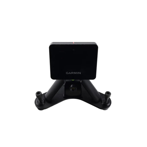 Front view of the Game Changer Alignment And Leveling Stand Built From Solid Injection Molded Nylon Featuring A Rechargeable Vertical Green Laser.