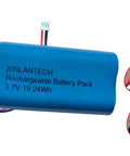 Beefy Three Point Seven Volt 5200mAh 18650 Battery Pack With 1S2P Configuration JST PH 2 0 Connector And Wires