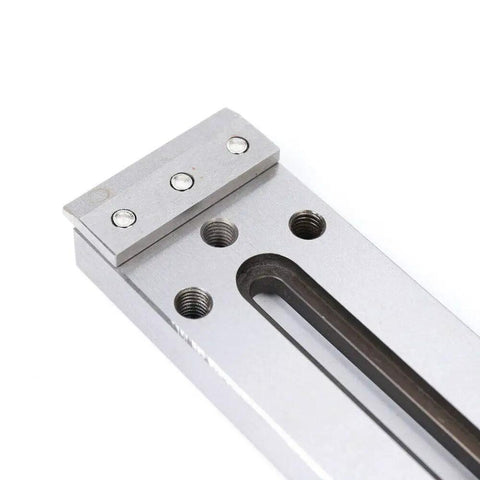 Close-up of Heavy Duty Stainless Steel Wire Edm Fixture Board With Tough Precision Clamp Jig for secure workholding setup.