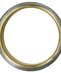 Heavy Duty Aftermarket Flanged Axle Pivot Bushing Direct Swap Built Tough Steel circular design showing flanged edge.