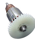Heavy Duty Replacement Armature Rotor Slotting Machine For Electric Power Tool Repair Parts Model 3803 And 3803A close-up view showing rotor and shaft.