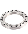 Top Shelf Heavy Duty Crossed Roller Bearing Xsu080218 Sized At 180 By 255 By 25 Point 4 Millimeters for CNC machinery use.
