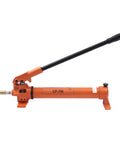 Hella Heavy Duty 10k PSI Single Acting Hydraulic Hand Pump With 1500ml Tank, portable iron tool for jacks and presses.