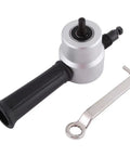This Snappy Sheet Metal Nibbler Is A Total Game Changer For Your Shop. Cuts Aluminum And Steel Like Butter With Your Drill. Adjustable head drill attachment with rubber handle.