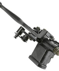 7/8 Inch ATV Left Hand Hydraulic Brake Master Cylinder Lever Fits 50cc Through 125cc Chinese Quad Bikes shown side view