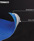 24 Inch By 100 Foot Surface Protector details showing breathable film and tacky fabric