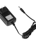 Premium Mini Electric Drill And Rotary Tool Kit With Instant Speed Change US plug power adapter for corded use and charging.