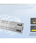 Heavy Duty Three Section Drawer Slides And Industrial Runner Tracks With Solid Mounting Brackets For Zero Sag Cabinet and Toolbox Glides, showing anti-rust design.