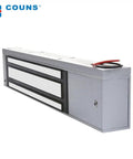 Single Door 12V 600lb Magnetic Lock For Access Control With Beefy Hold And Quiet Operation Waterproof Rustproof Electromagnetic Strike