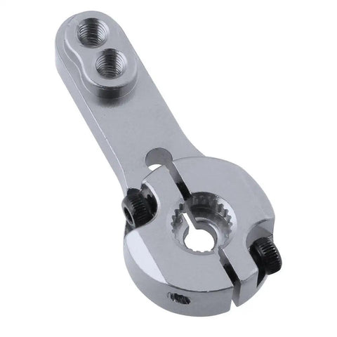 Metal 24T Aluminum Servo Horns Kit, M3 Threads, 5-Pack For Hitec RC Servos, Steering Arms, Cars And Planes, CNC Machined Aluminum, Anodized Finish