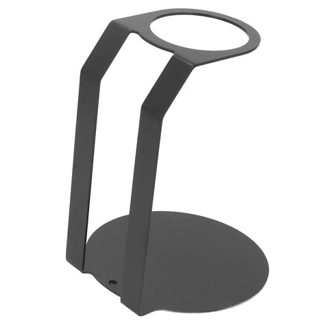 Top Shelf Iron Pour Over Coffee Dripper Rack With Rock Solid Frame Matte Black Filter Holder Stand with a sturdy design