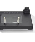 Manual Gliding Stage For Microscopes With XY Travel Pro Grade Slide Table, focus on top mechanism, smooth movement design