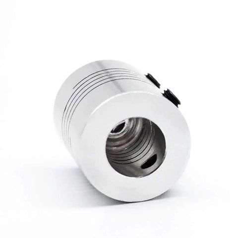 5mm To 8mm Flexible Couplings 5 Pack Aluminum Alloy Joint Connectors For NEMA 17 Stepper Motors close-up view