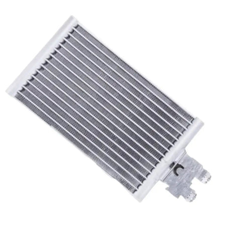 Upgrade Your Ride With This Rock Solid Automatic Trans Oil Cooler For Land Rover Range Rover 2022 2023 Easy Swap Fitment For 7 Speed Units silver aluminum transmission cooler with inlet fittings