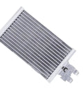 Upgrade Your Ride With This Heavy Duty Automatic Transmission Oil Cooler Designed Specifically For BMW 330i And XDrive Models From 2019 Through 2025 Featuring Perfect Fitment For 7 Speed Gears And Reliable Cooling To Keep Your Drivetrain Fresh. silver finned automatic transmission oil cooler for BMW 330i xDrive