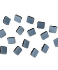 Chair Leg Floor Protectors Glides Set Of 16 For Smooth Movement On Hardwood Floors And Carpet, PTFE and iron material, top view