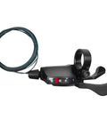 9 Speed Right Thumb Gear Shifter For Mountain, Road, Folding And Commuter Bikes With Visual Window And Inner Cable