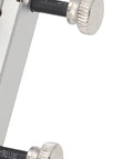 Close-up of adjustable clamp on Top Tier Helping Hands Soldering Station With Four Wiggling Arms for precise repairs.