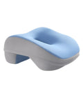 Ergonomic Desk Nap Pillow With Memory Foam Neck Support For Office Breaks And Travel, Blue, Breathable Hollow Design, Compact for Easy Use