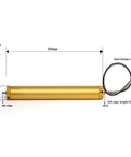 Heavy Duty 4500 Psi Pcp Compressor Oil Water Separator With Reusable Washable Element For High Pressure Air Pumps, 350mm length