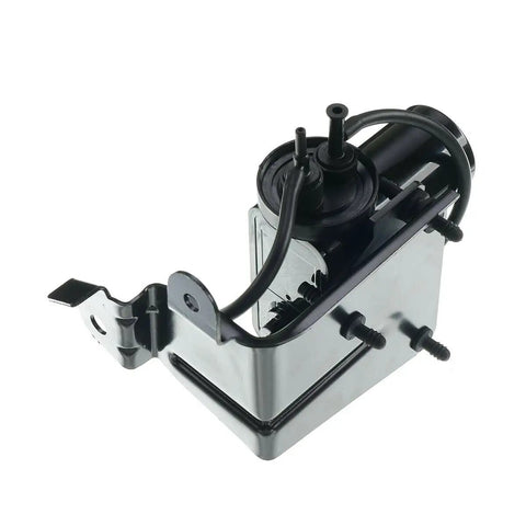 No Sweat Electric Vacuum Pump Replacement For Excursion 00-05 Ram 2500 3500 03-04 And Super Duty 99-07 showing steel housing and mounting kit.